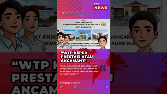 “Menelisik Sisi Gelap WTP Kepri: Antara Prestasi Akuntansi dan Ancaman Kebangkrutan Etis”